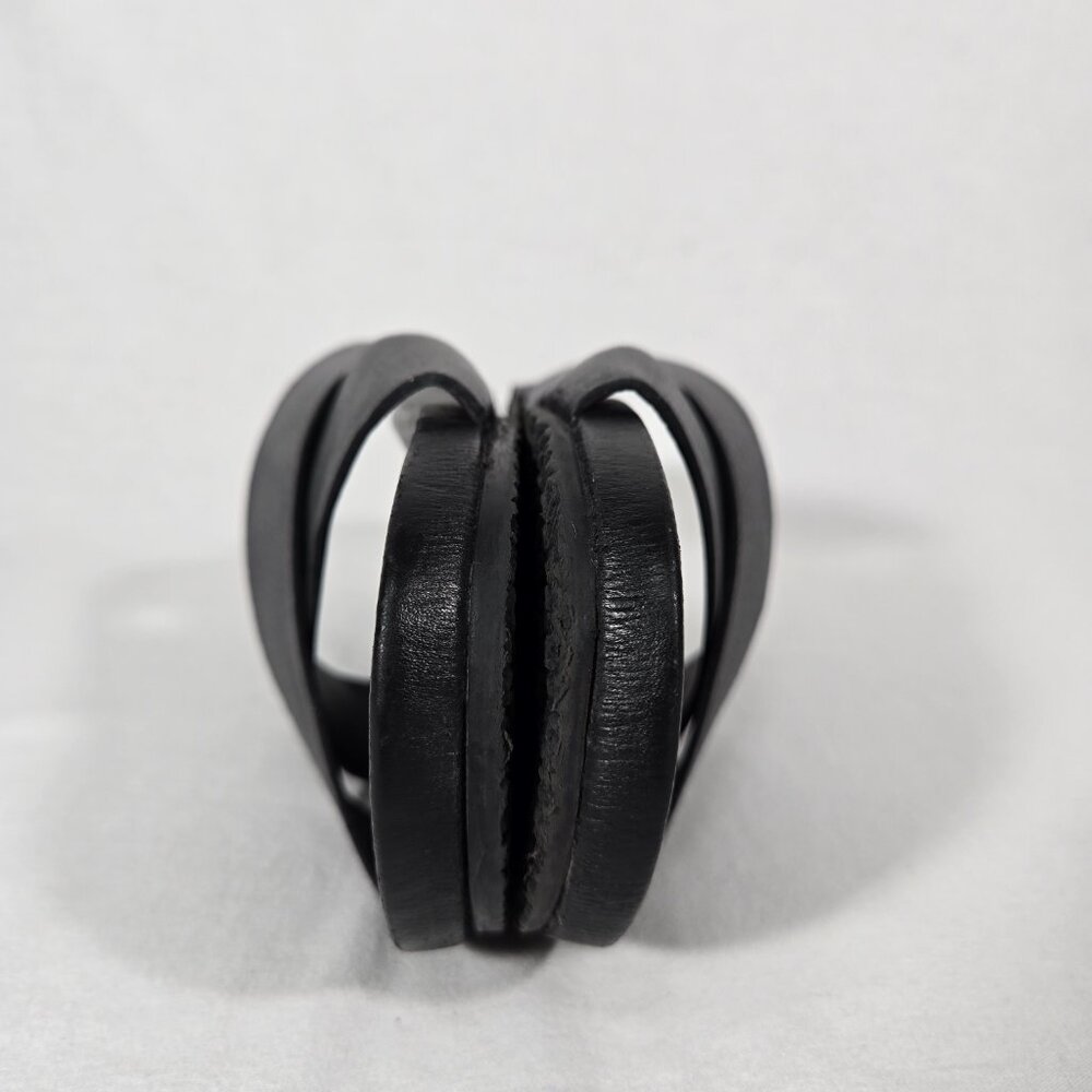 SEYCHELLES Minimalist Lighthearted Slides BLACK Leather Sandals Women's Size 9. - Picture 12 of 17